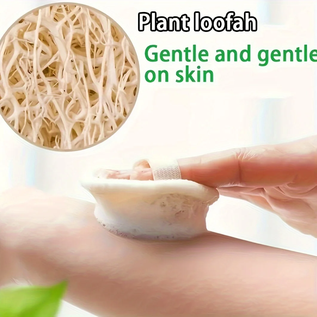 천연 수세미 3개, 얼굴 클렌징 퍼프, 클렌징 타월, 수세미 각질 제거제, 수세미 메이크업 리무버 타월, 딥 클렌징 페이스 타월, 남녀 공용 세안 및 목욕용, 천연 및 무공해, 훌륭한 클렌징 도우미