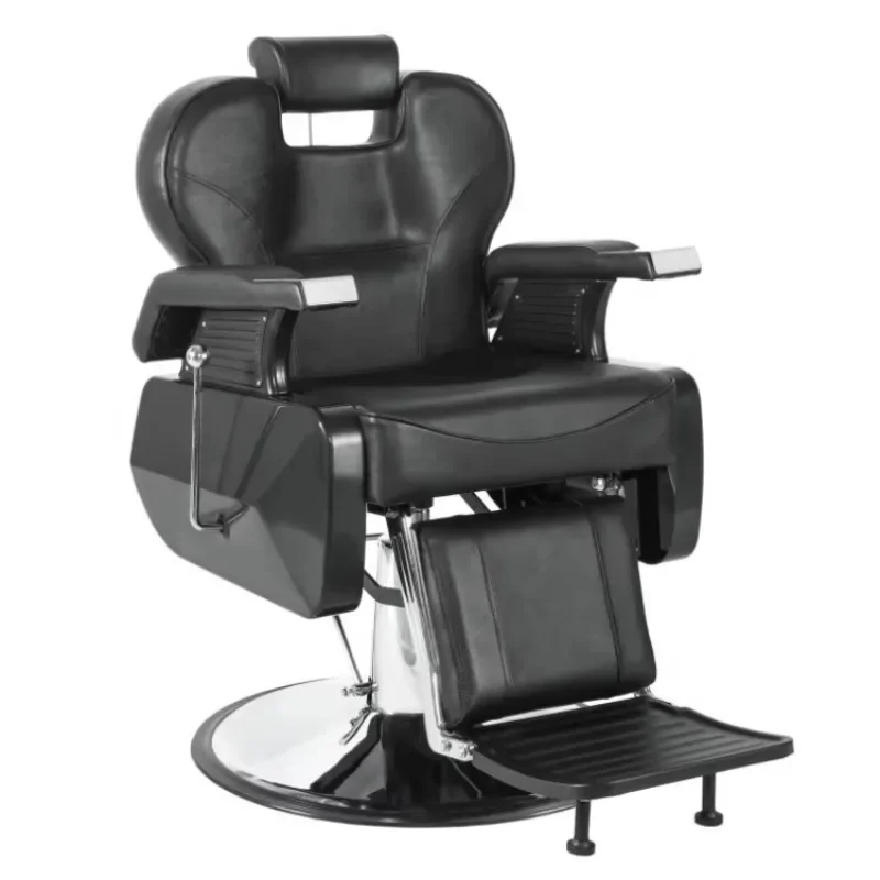 

Artist Hand Black Universal Hydraulic Recumbent Barber Chair Beauty Shop Beauty Styling Chair