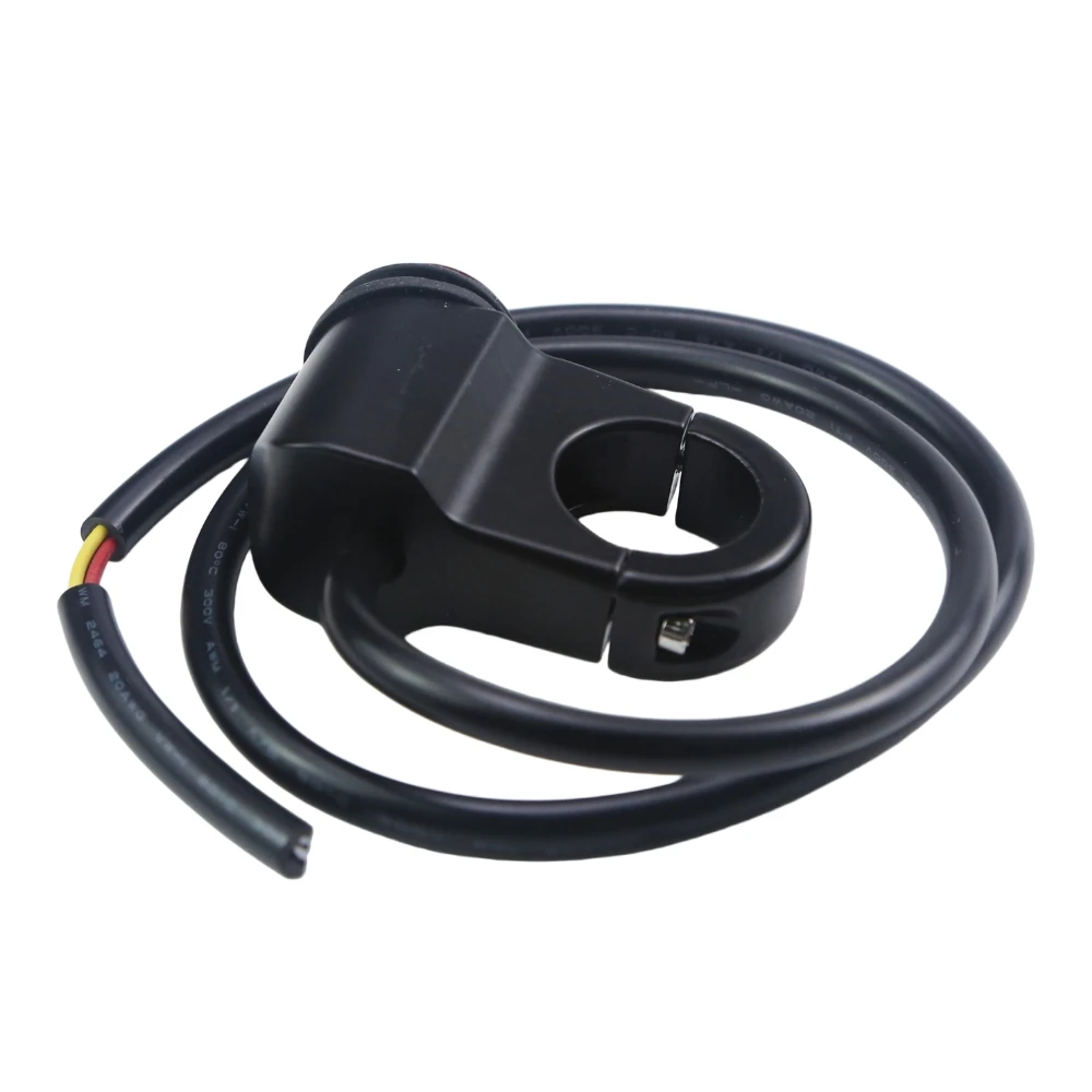 Motorcycle Handlebar Light Switch Red Button LED Headlight Control Electronic Switch For Scooter Dirt Bike - view 4
