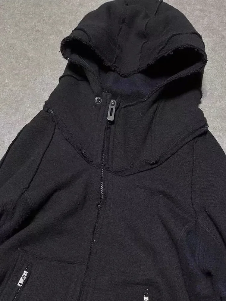 LGB destruction tailoring visual subculture vitage hooded sweater