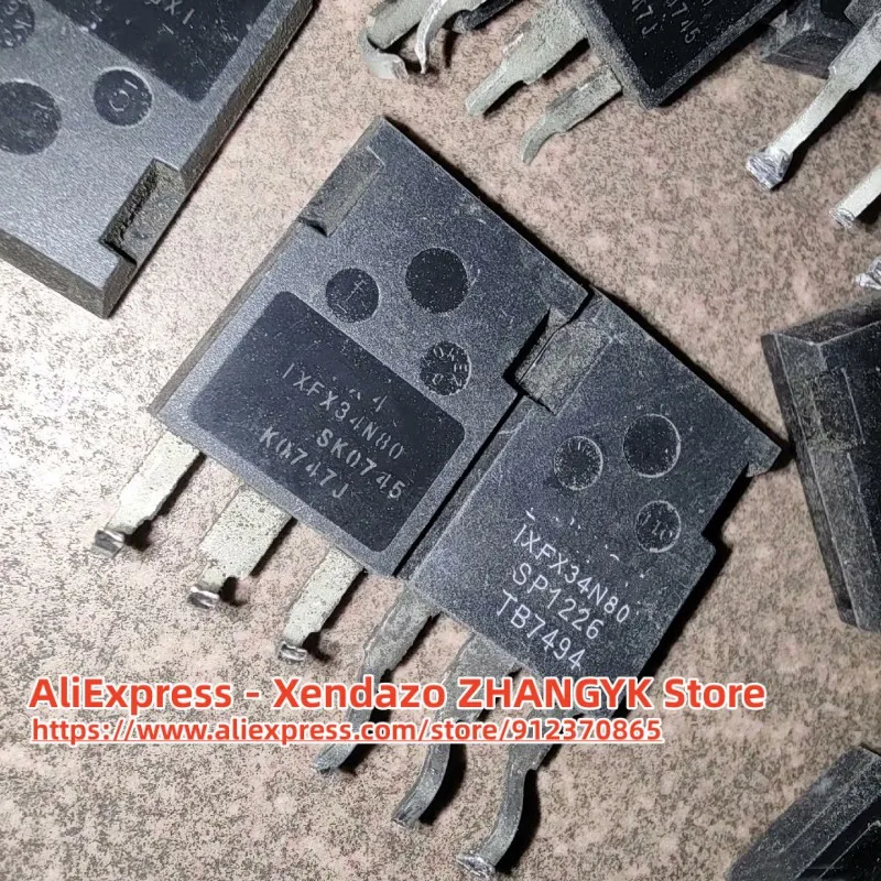 10pcs/lot IXFX34N80 34N80 TO-247 MOSFET 34A 800V