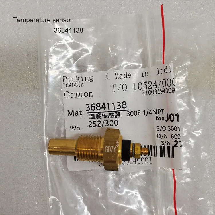 Sensor de temperatura 36841138 para compresor de aire o Ingersoll-Rand