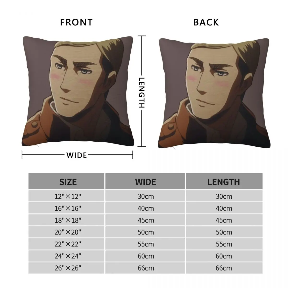 Blushing Erwin Smith Pillowcase Polyester Linen Velvet Pattern Decor Throw Pillow Case Home Cushion Case 45x45