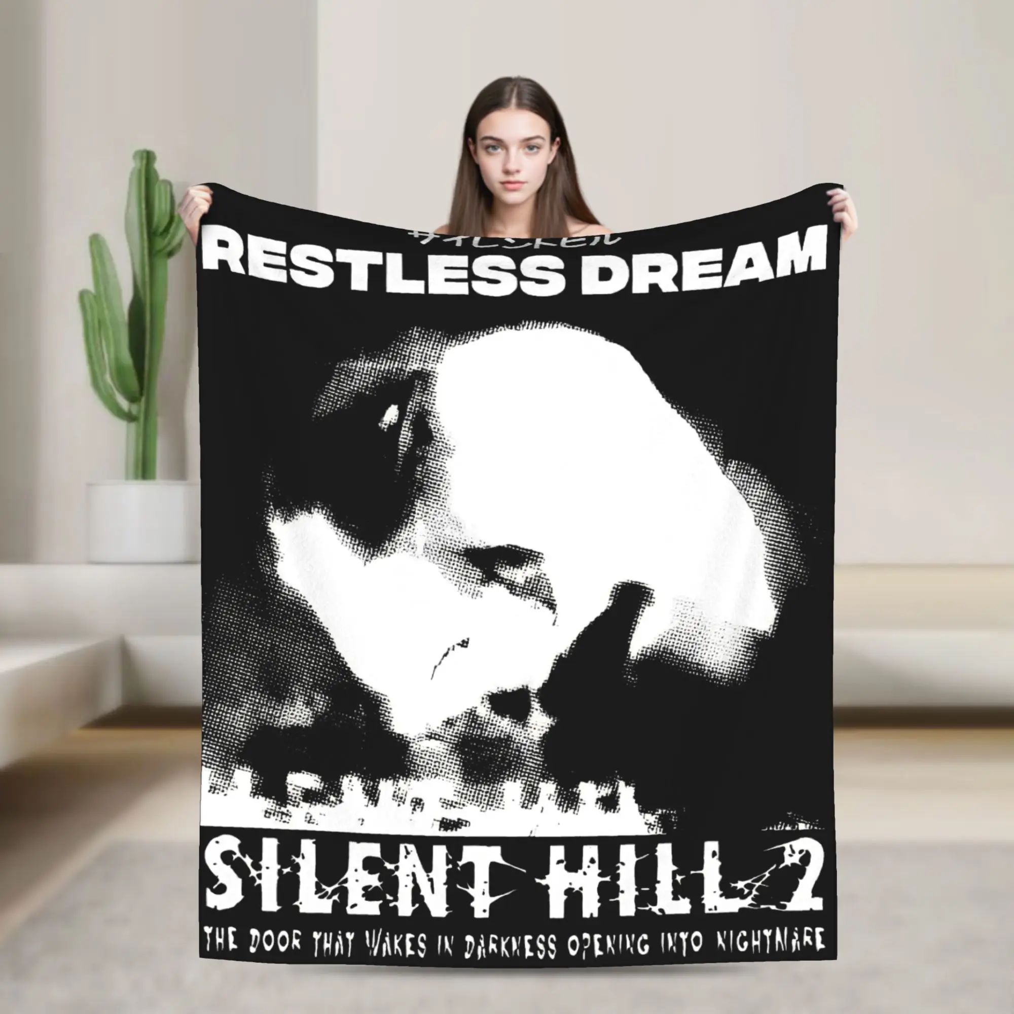 

Silent hill 2 Restless dream Blanket Multiple Sizes Soft and Lightweight Throw Blankets for Sofa Couch and Bed