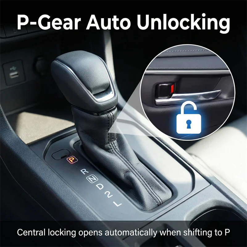 OBD-Geschwindigkeits-Automatik-Türverriegelung für Toyota Prius 2023-2025 60er Serie Voxy Noah 90 2023 Yaris Cross Autolock OBD-Link Geschwindigkeitsverriegelung – Detail 2