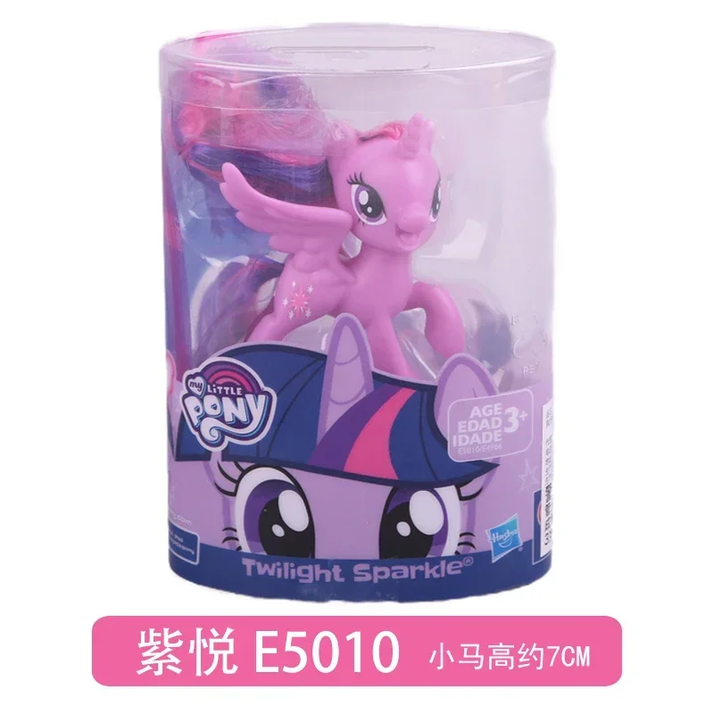 Hasbro My Little Pony Twilight Sparkle Rainbow Dash Applejack Rarity Fluttershy Collection Ornaments Kids Gifts