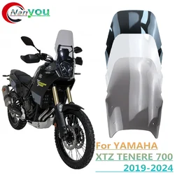 TENERE 700 Motorcycle High protection Windshield Windscreen Visor Fit For YAMAHA XTZ TENERE700 TENERE 700 2019-2024