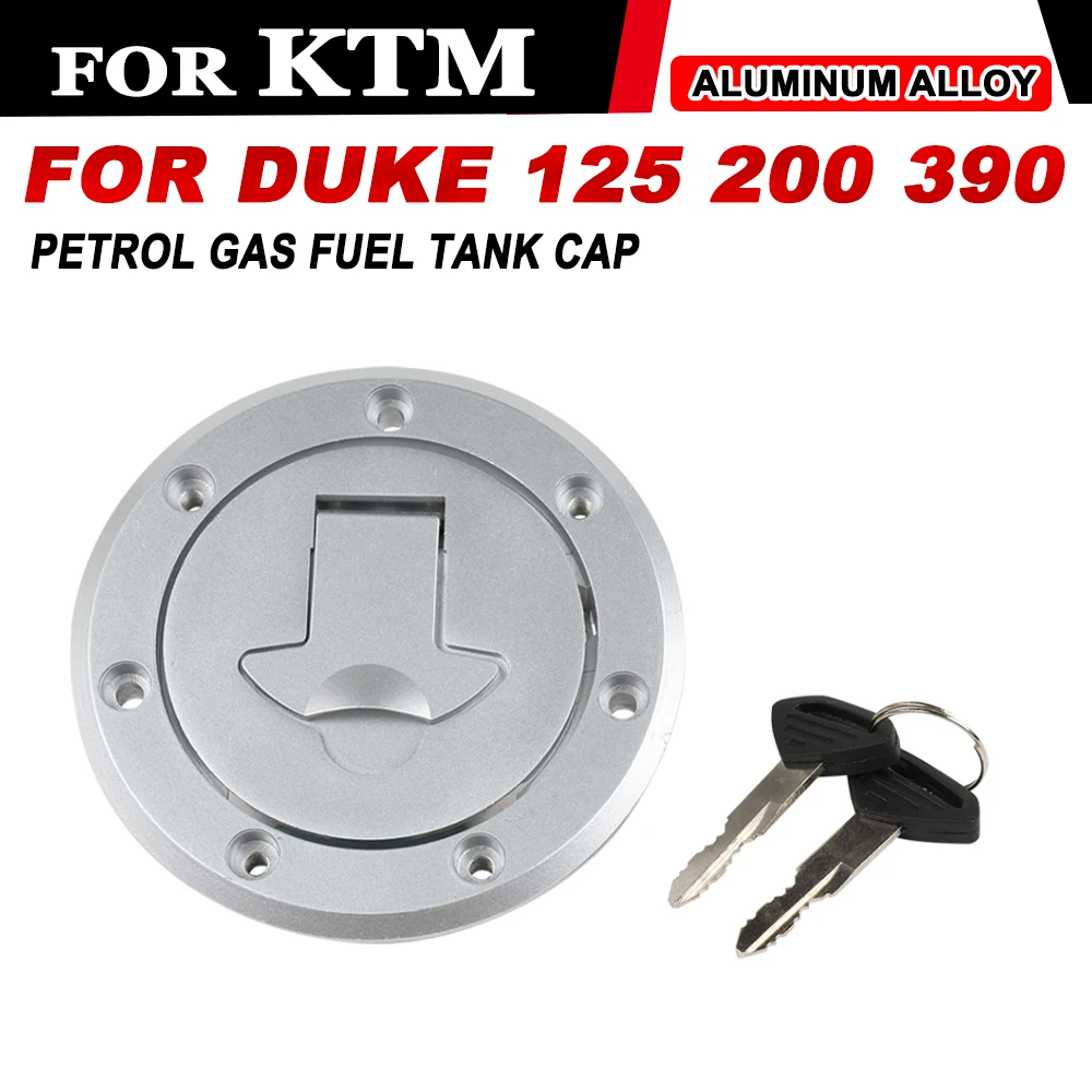 

For KTM DUKE 125 200 390 DUKE Petrol Gas Fuel Tank Cap Cover With Key Go Kart Quad Dirt Bike Snow Motorcycle Accessories