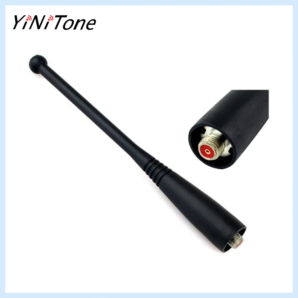 JT1000 SMA-Female Telescopic Antenna UHF 400-470MHz 13.4cm For Motorola HT1000 JT1000 XTS4250 Walkie Talkie Radio