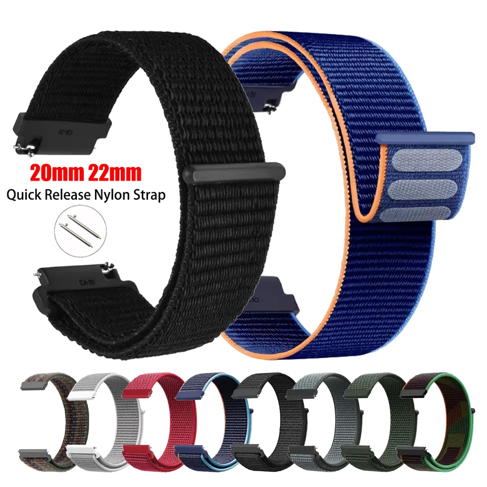 20 mm 22 mm Armband für SUUNTO RACE 2 S Smartwatch-Armband für SUUNTO Ocean/VERTICAL/5 9 PEAK PRO/3 Fitness-Nylon-gewebtes Armband
