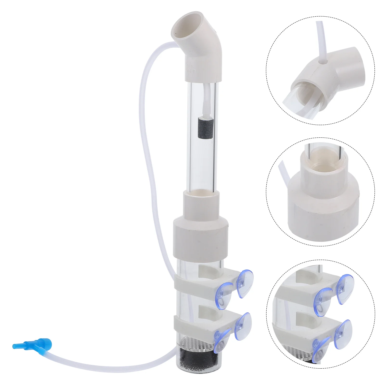 

1 set 1 Set Fish Egg Incubator For Cichlid Breeding Ultra-Transparent Acrylic Hatching Tube 1Mm Sieve Plate Breeding Tank