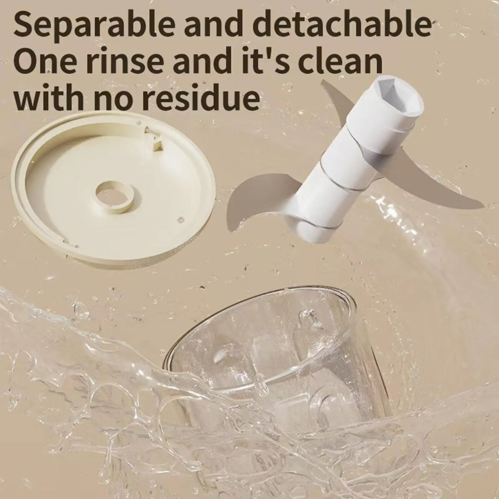 

Электрический измельчитель чеснока с безопасной пряжкой, перезаряжаемый мини-измельчитель, электрическая мясорубка для чеснока для пюре, овощей, мяса, чили