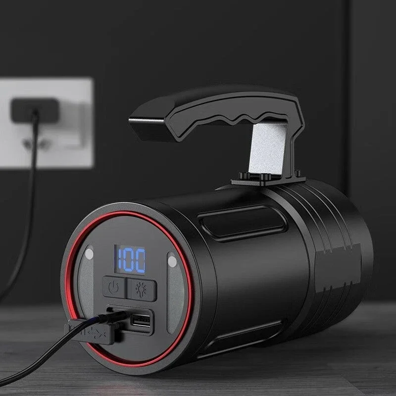 LED light GF08 18W * 3 2-speed dimming 3 kinds of light sources, battery life is about 10H, power prompt