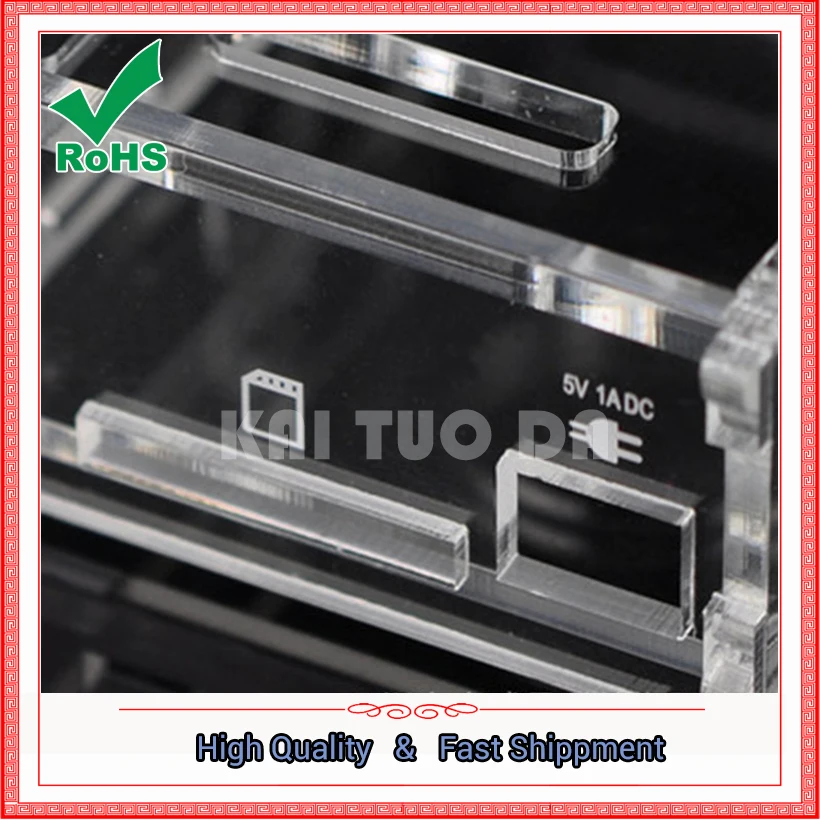Pi High Quality Dedicated Acrylic Shell Case (only case)