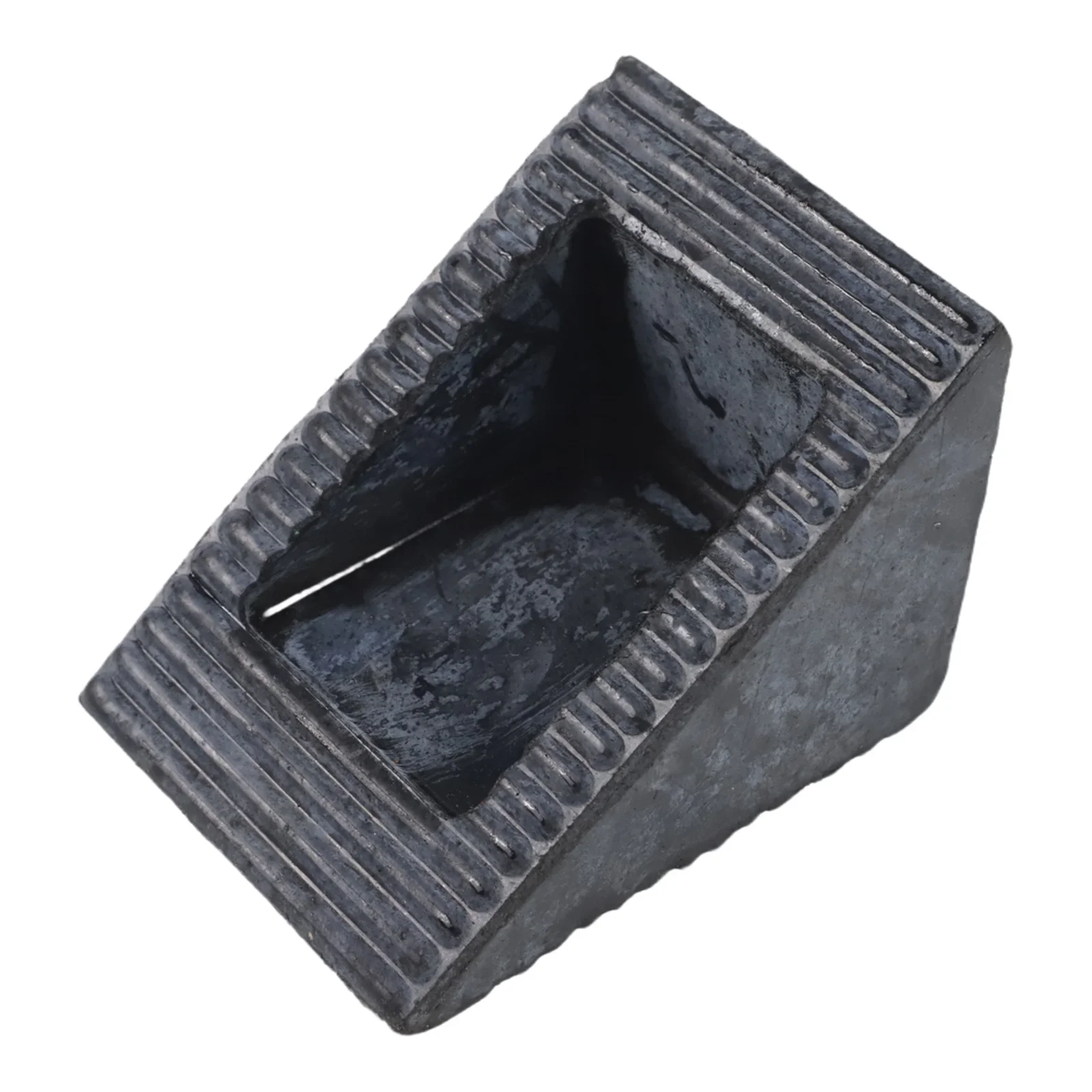 Heavy Duty Rubber Wheel Chocks 4 Pack NonSlip Tire Stoppers For Vehicle Stability During Maintenance And Repairs