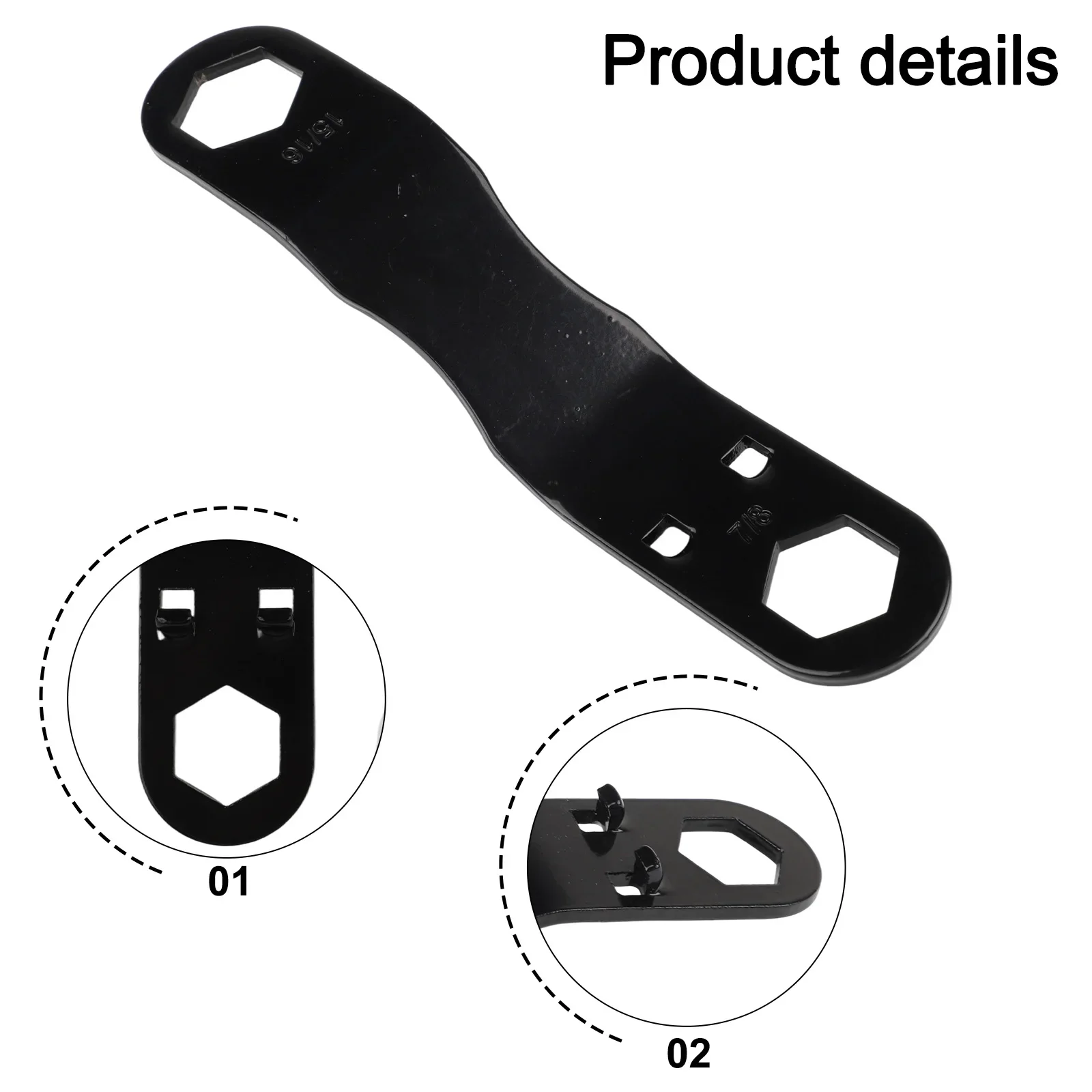 

Leak Prevention Kit PTFE Tape Reliable RV Water Solution Secure Seal Tape For RV Water Heater Angled Wrench For Tight Spaces