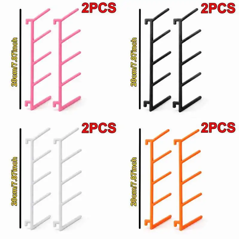 5 Spool Thread Holder Compatible With Skadis Pegboard Wall Mount Yarn Spool Sewing Thread Organizer