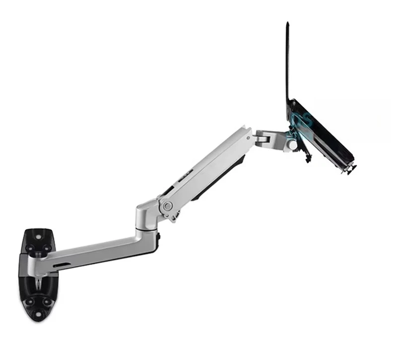 

Aluminum Alloy Full Motion Laptop Mount Arm Holder Mechanical Spring Wall Stand For 2-in-1 Laptops Products In Stock