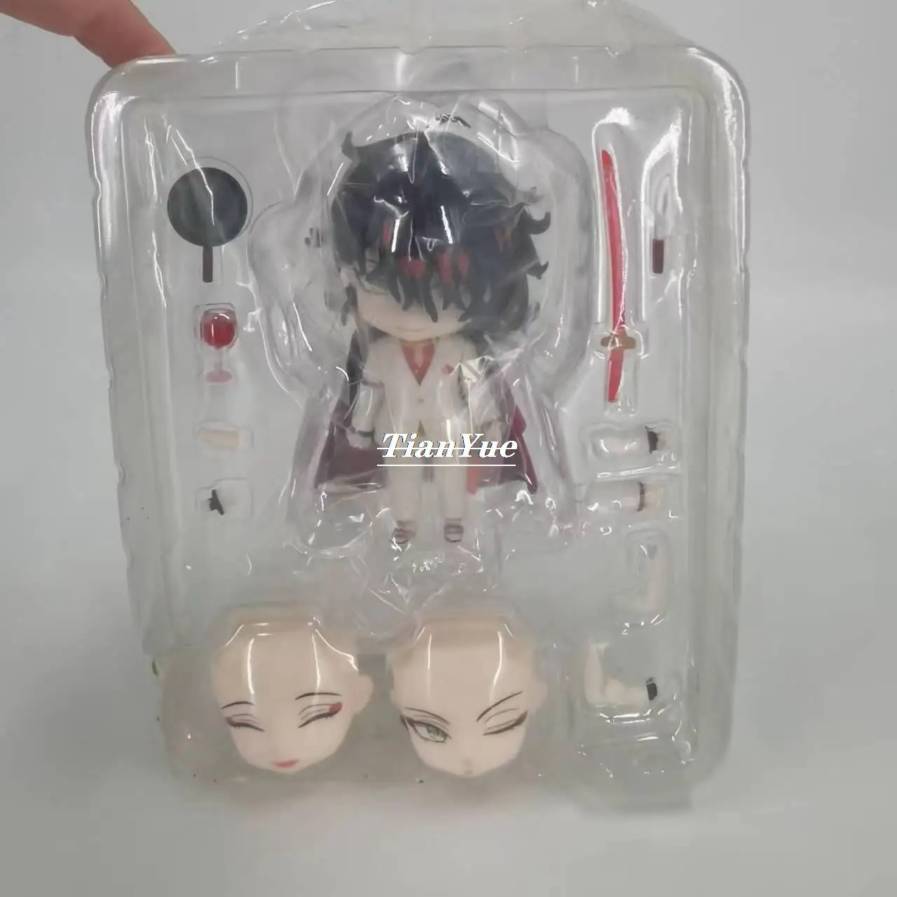 Anime Virtual Vox Akuma 2036 Cute character Articulated Figure Model Toys Christmas Gift 10cm