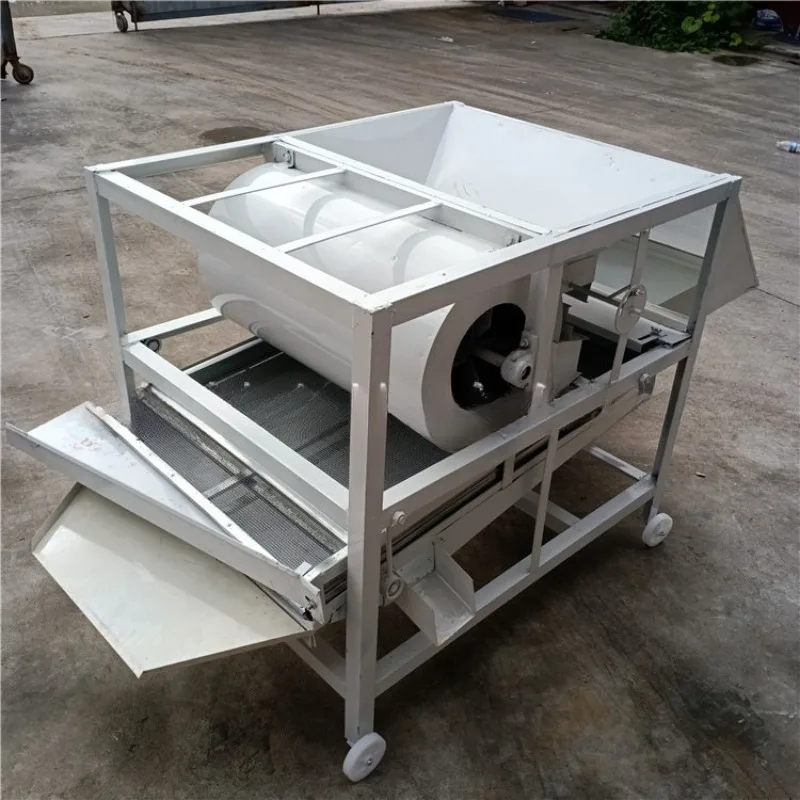Coffee bean impurity removal and stone removal machine, rapeseed impurity vibration screen, mung bean cleaning machine