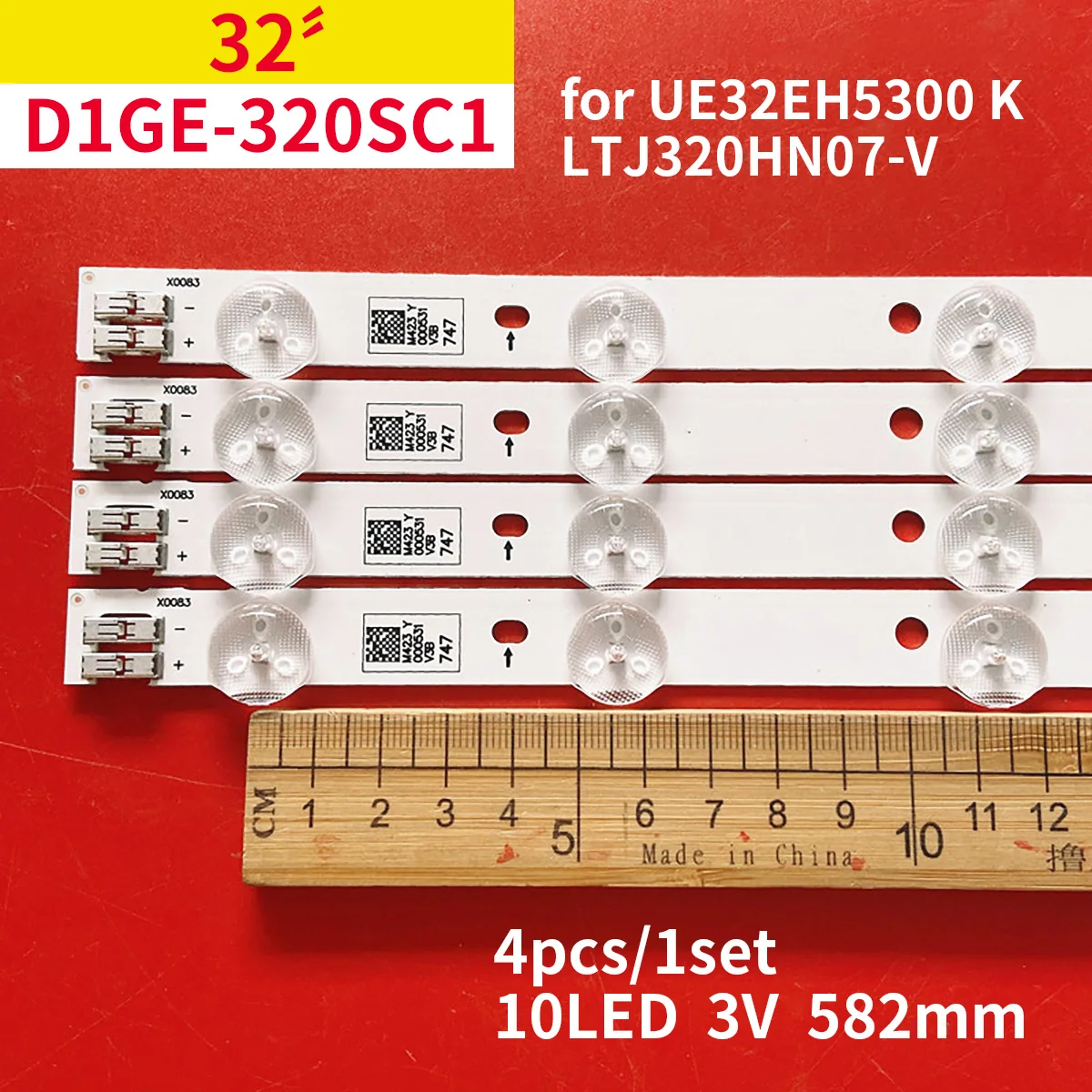 

New 32F-3535LED-40EA D1GE-320SC1-R3 BN96-24146A 32" For SAMSUNG UE32EH5300 K LTJ320HN07-V D1GE-320SC1-R2 UE32EH5200