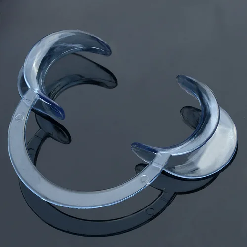 Imagen 2 del producto VVDental 5 unids/lote Retractor de mejillas en forma de C blanqueamiento Dental abridor de boca esparcidor de boca abridor de forma de labio herramienta de ortodoncia de dentista