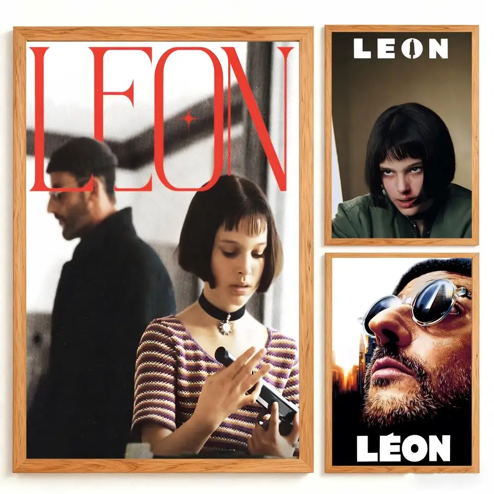 Movie Leon The Professional Poster Wall Art Poster Prints Home Wall Decor Gift for Living Room, Bedroom Bar & Parlor
