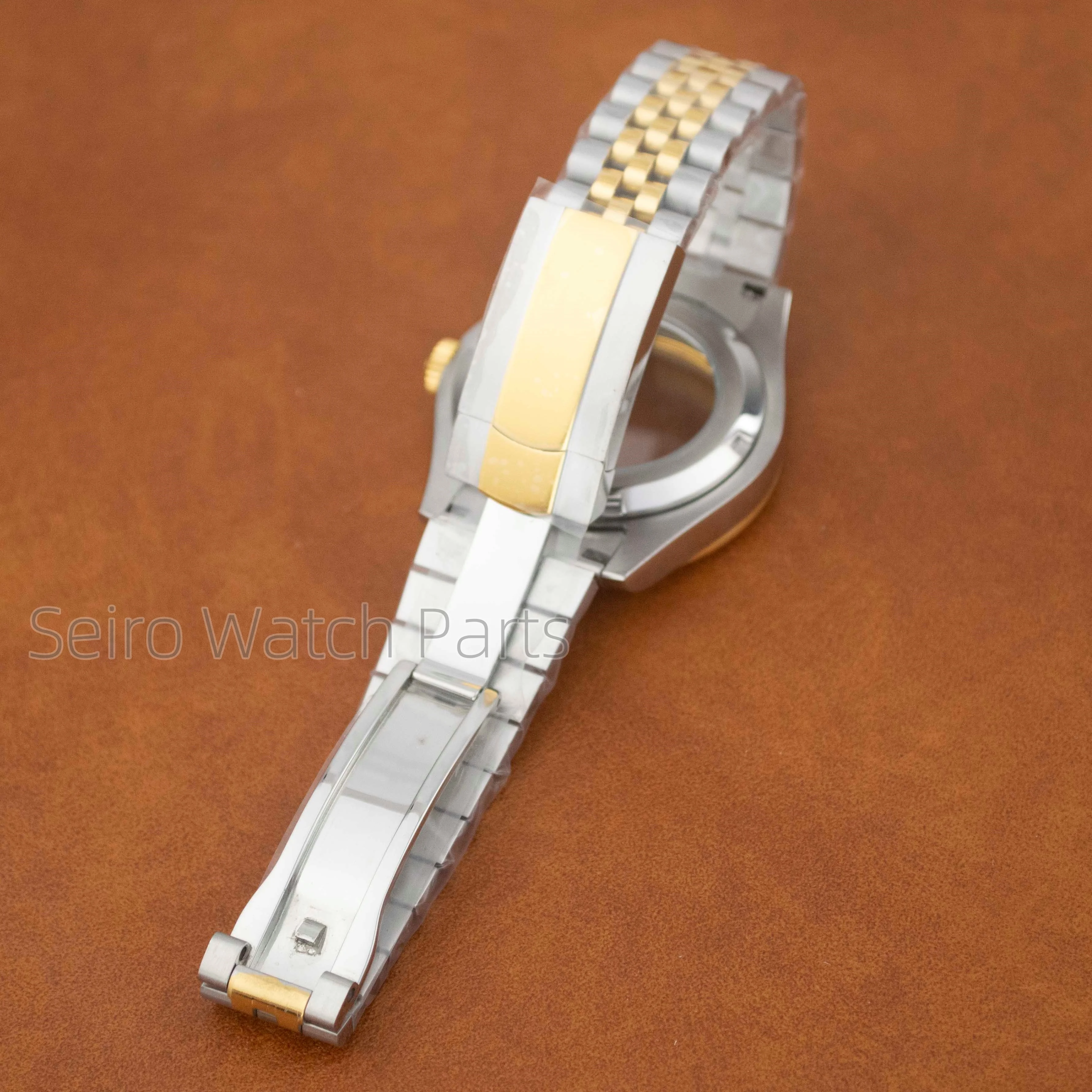 41mm Men NH35 Case Stainless Steel Bracelet Strap Sapphire Crystal 10ATM Waterproof for Datejust NH35 NH36 Movement 31mm Dial