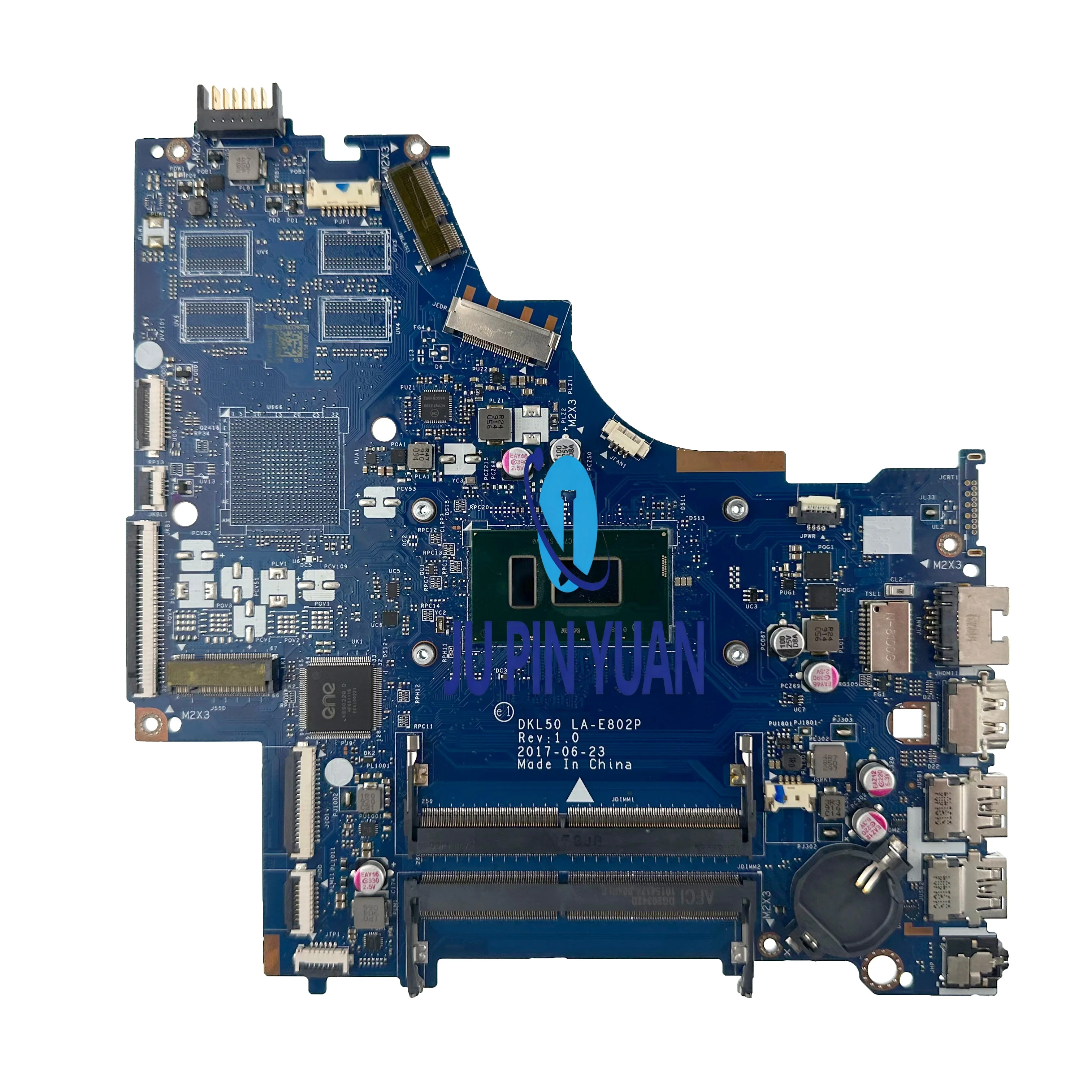 LA-E801P LA-E802P Mainboard For HP Pavilion 250 G6 15-BS Laptop Motherboard With i3 i5 i7 CPU UMA DDR4 100% Full Tested