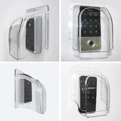 Waterproof Cover For Wireless Doorbell Home Transparent Door Bell Ring Chime Button Protective Cover