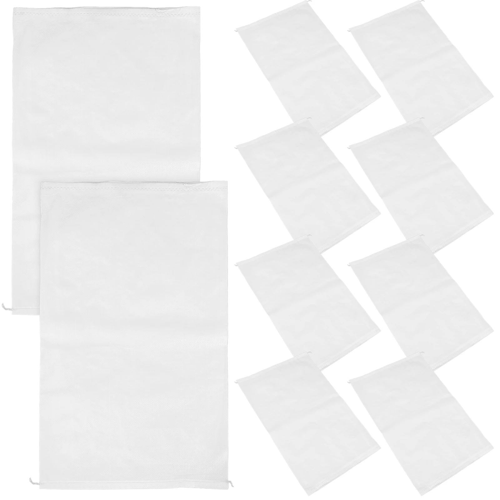 

20 Pcs Waterproof PP Lining Packing Large House Moving Bags Empty Sand Flooding Barrier Supply Pouches Accessory