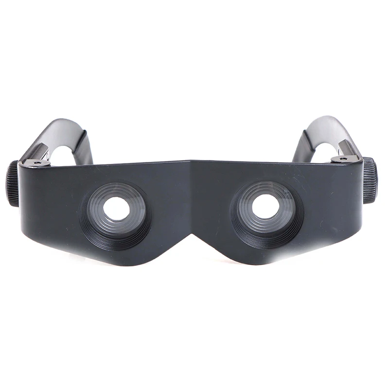 1PC Black Portable Glasses Style Telescope Magnifier Binoculars For Fishing Hiking Concert Main Body15*4.5*3.5cm