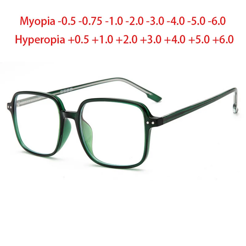 

Rivet Frame Square TR90 Glasses Prescription Spectacles Myopia -0.5 -0.75 -1.0 -2.0 To -6.0