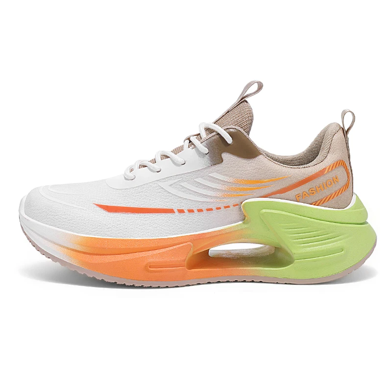 

New Men's Tennis Shoes Fashionable Sports Shoes Outdoor Soft Soled Mesh Lightweight and Versatile Rebound Running Shoes