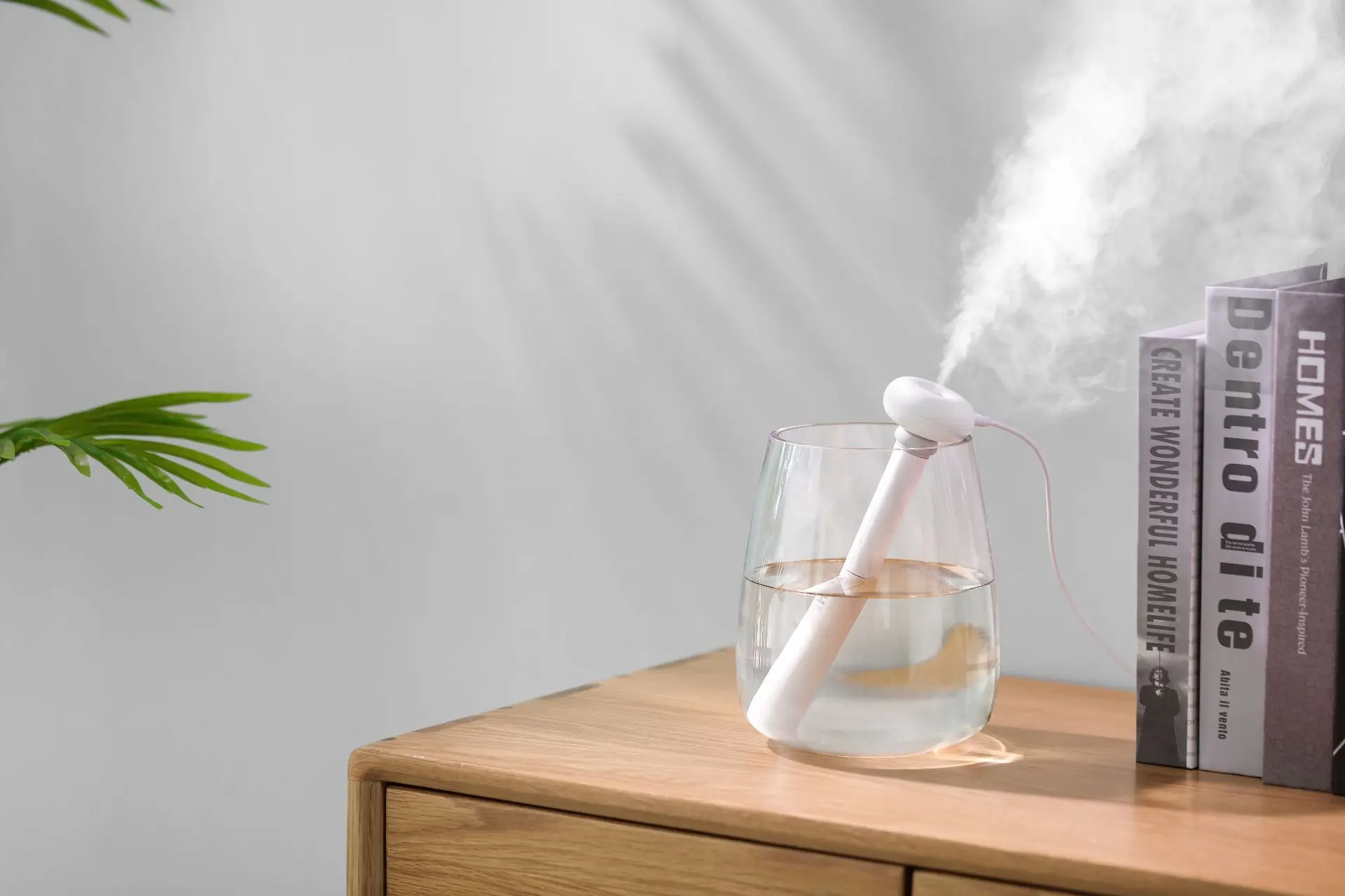 Xiomi Youpin JISU H₂O المحمولة الهواء المرطب صامتة نانو البخار الضباب الضباب بالموجات فوق الصوتية التعقيم تصفية 56 جرام