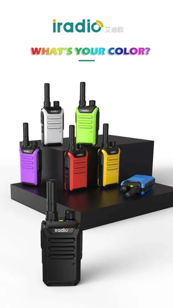 Iradio Mini walkie talkie PMR 446 uhf Dwukierunkowe radio Mały transceiver wersja analogowa Interkom dla restauracji DZIECI