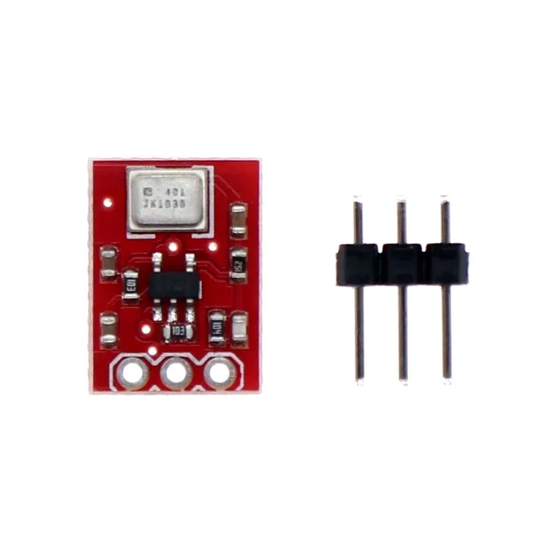 ADMP401 MEMS Microphone Breakout Board Analog Output Built-in Amplifier Bottom Pickup for Voice Recognition Sound Control