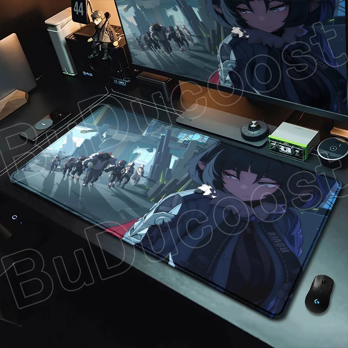 PC-Gaming-Zubehör Rutschfeste Kawaii-Mädchen-Mauspads Hot Zenless Zone Zero ZZZ Jane Doe Anime-Schreibtischunterlagen Große Büroteppiche – Detail 17