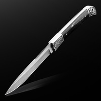 Fruit knife portable folding portable stainless steel multifunctional outdoor folding high hardness knife