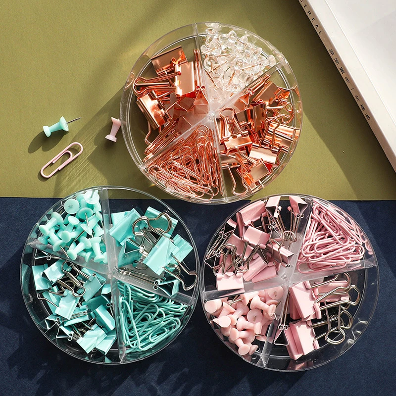 Creative Multifunctional Paper Clip, Long Tail Clip, I-nail, Tailcoat Clip Combination Set, Office and Study File Clip