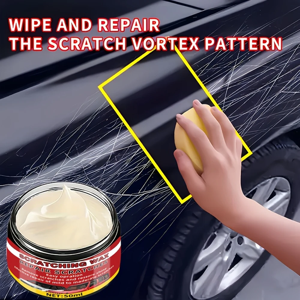 Car Scratch Remover Nano Polish, Suitable for Various Paint Colors, Restoration & Repair Cream, Multi-Purpose Scratch Removal Pa