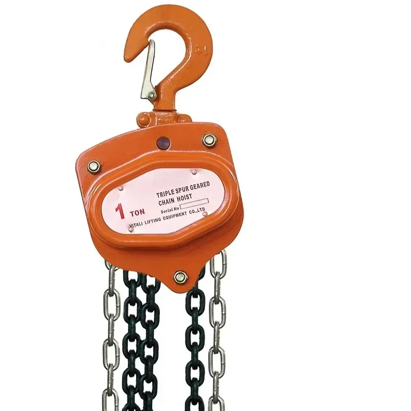 

Material handling Equipment HUGO Hoist Pulley 2 Ton Chain Block