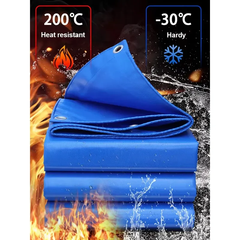 Hot Sales PE Tarpaulin Ground Sheet for Camping Waterproof Anti-UV Warp Plain Coating for Ground Pool Boat Camper Canvas