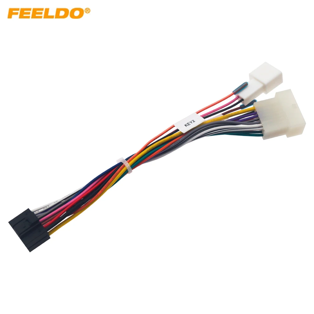 Car 16pin Power Cord Wiring Harness Adapter For Mitsubishi Lancer EX/Galant/Pajero (19-25)