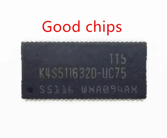 1PCS   K4S511632D-UC75  TSOP54  K4S511632D UC75  K4S511632D