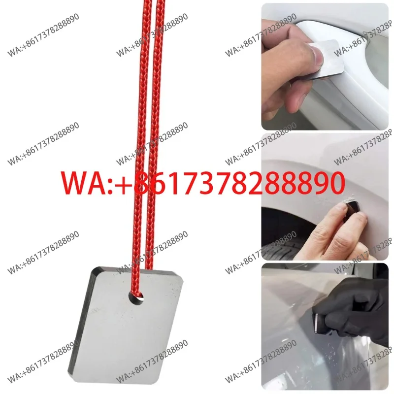 Single hole car paint point repair scraper paint flow scraper  stain removal tool repair tool