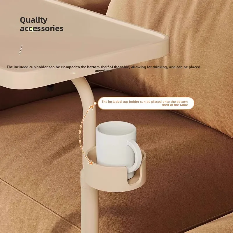 Adjustable Minimalist Sofa Side Table Foldable Writing Desk for Bedroom Multi-Scenario Computer Table