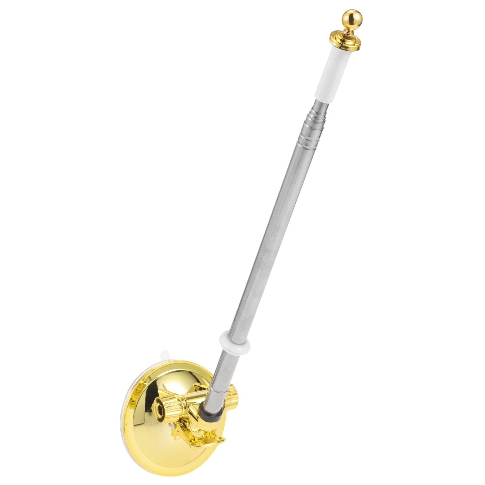 

1pcs Suction Cup Flagpole Holder Adjustable Metal Base For Car Motorcycle Suv Rv Boat Flag Pole Stand Mount Bracket Display