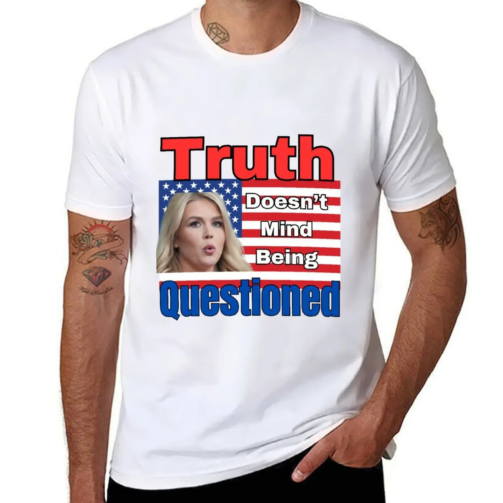

Karoline Leavitt Press Secretary Smart Leader T-Shirt t shirts for man cotton soft t shirt personalised T-Shirt