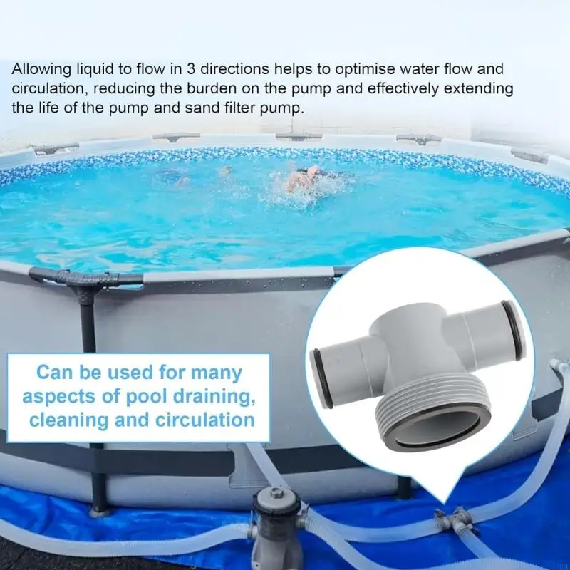 U0DE Multifuntional T Bool Bool Hose Connector Accessories Plastic Texture Texture